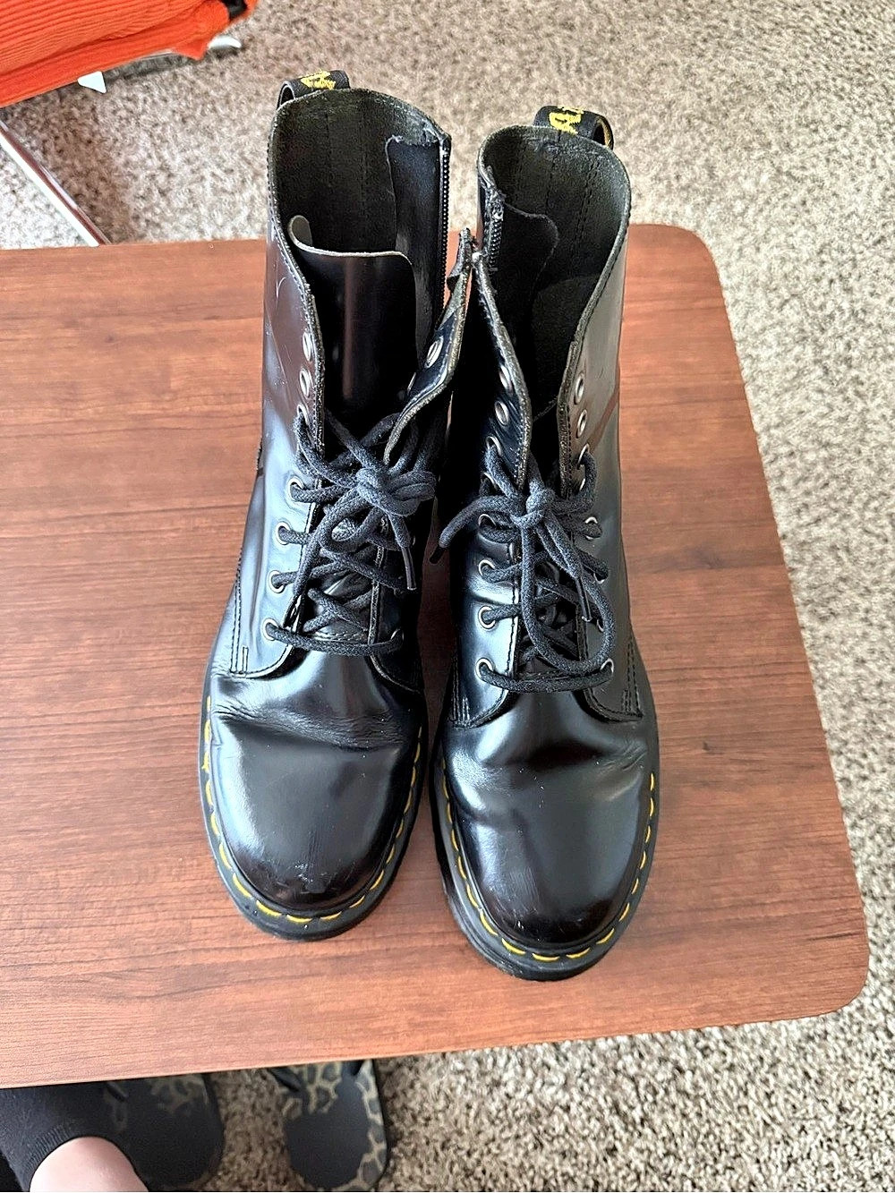 Dr. Martens Jadon Platform Boots – Women’s Size 9